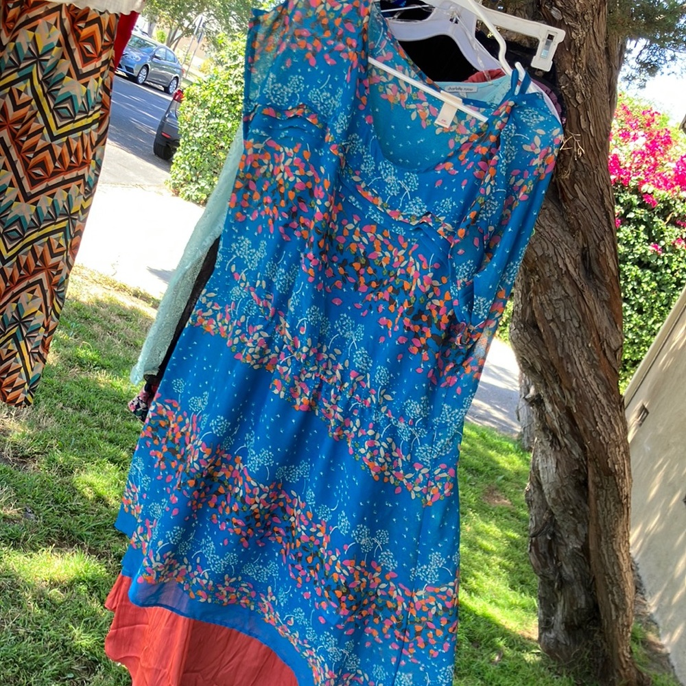 Dress with flowers